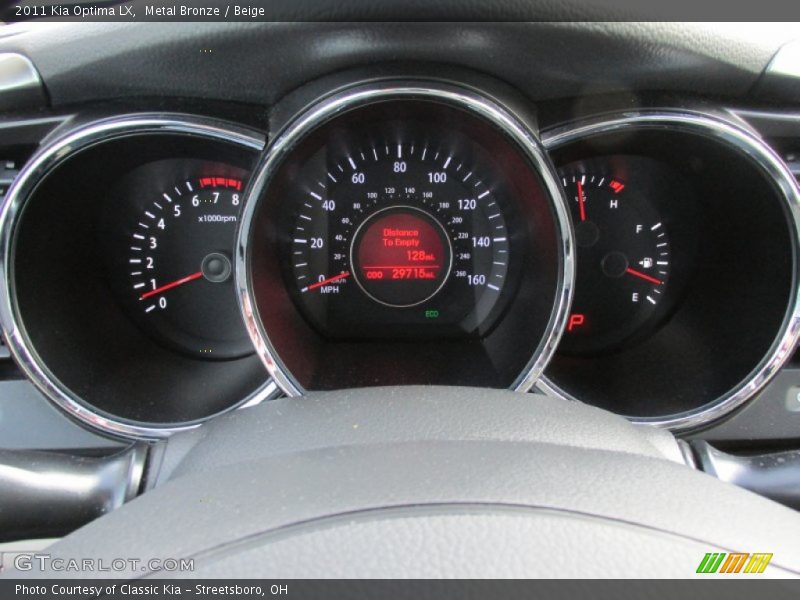 Metal Bronze / Beige 2011 Kia Optima LX