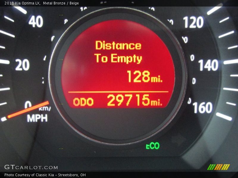 Metal Bronze / Beige 2011 Kia Optima LX