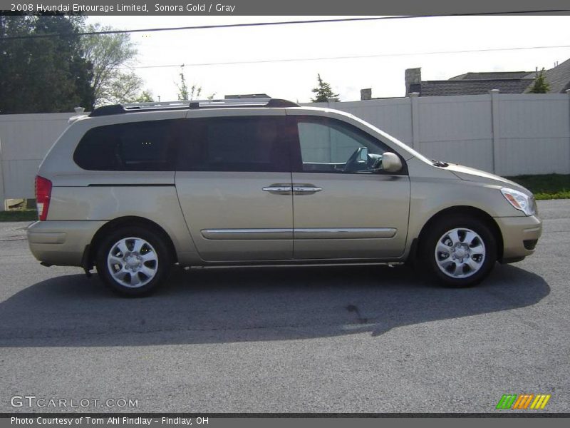 Sonora Gold / Gray 2008 Hyundai Entourage Limited
