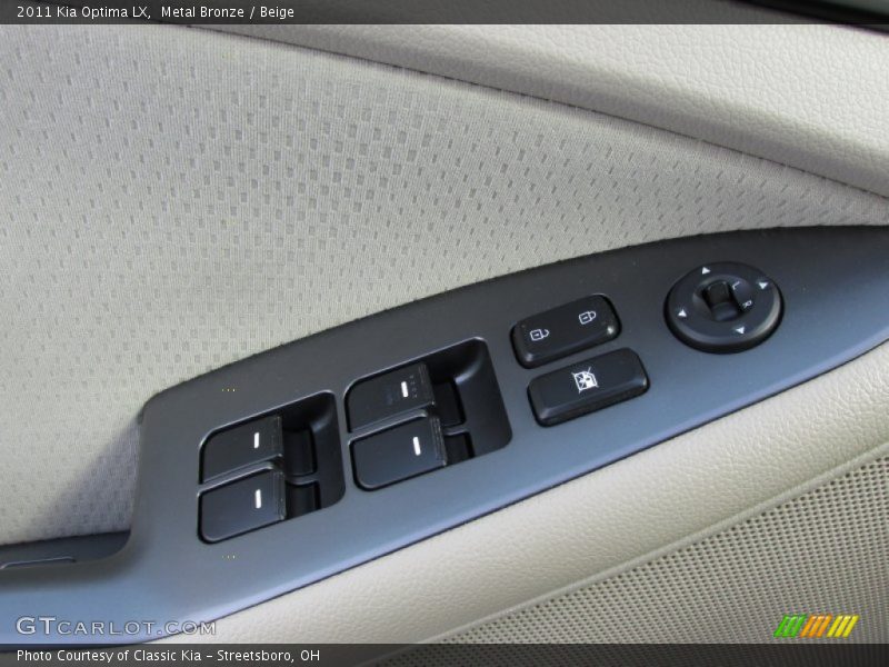 Metal Bronze / Beige 2011 Kia Optima LX