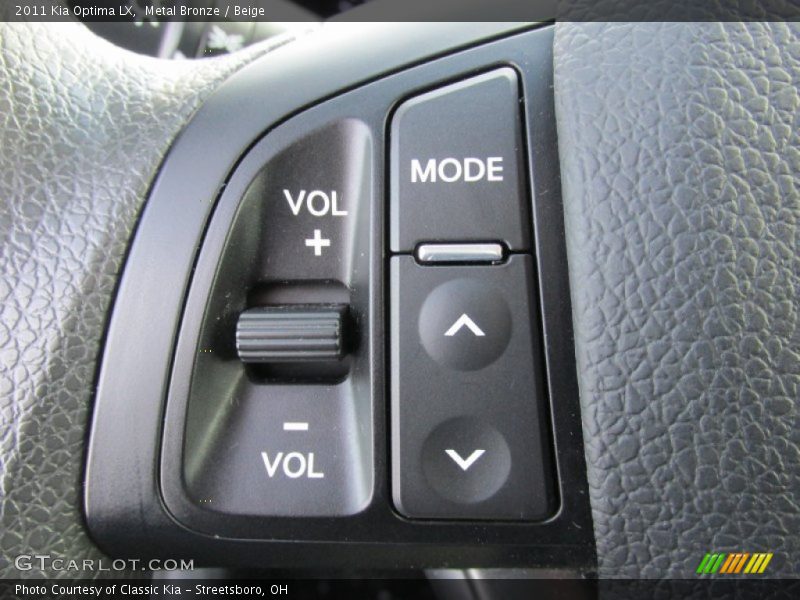 Metal Bronze / Beige 2011 Kia Optima LX