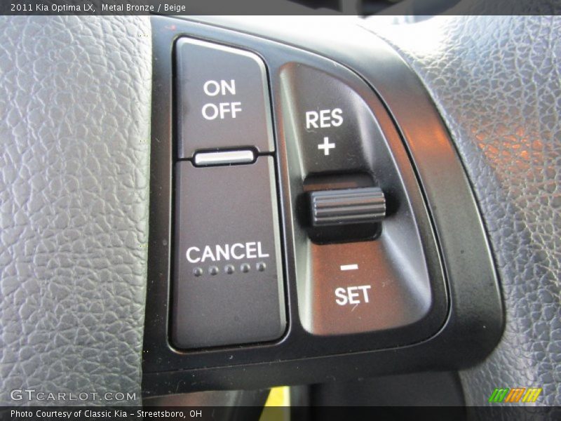 Metal Bronze / Beige 2011 Kia Optima LX