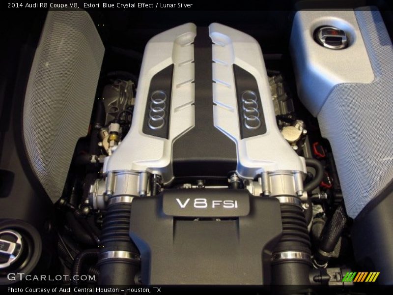  2014 R8 Coupe V8 Engine - 4.2 Liter FSI DOHC 32-Valve VVT V8