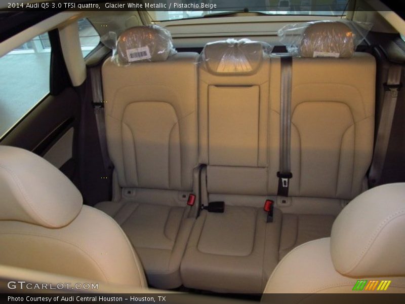Glacier White Metallic / Pistachio Beige 2014 Audi Q5 3.0 TFSI quattro