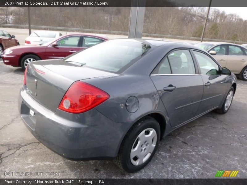 Dark Steel Gray Metallic / Ebony 2007 Pontiac G6 Sedan