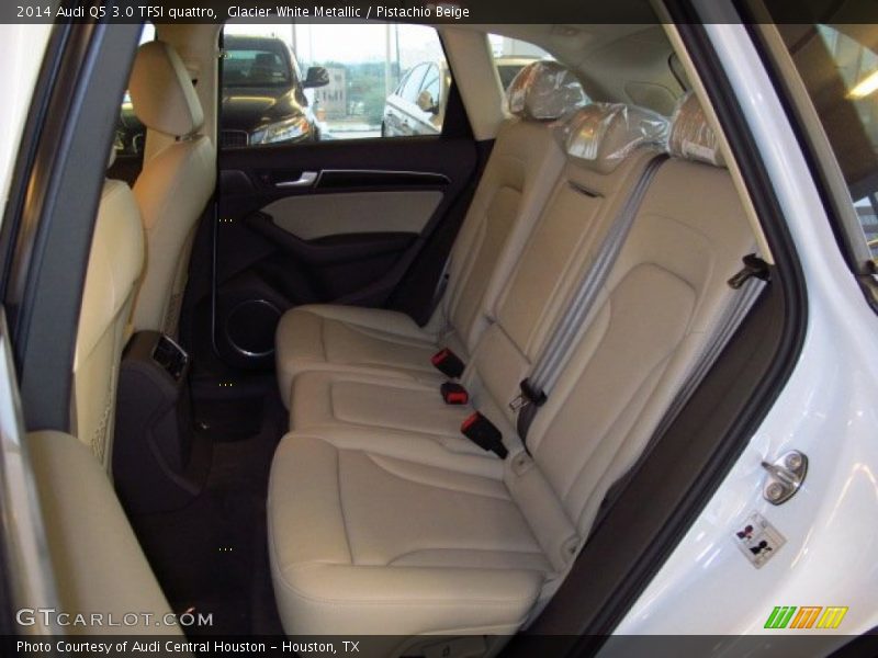 Glacier White Metallic / Pistachio Beige 2014 Audi Q5 3.0 TFSI quattro
