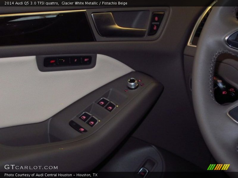 Glacier White Metallic / Pistachio Beige 2014 Audi Q5 3.0 TFSI quattro