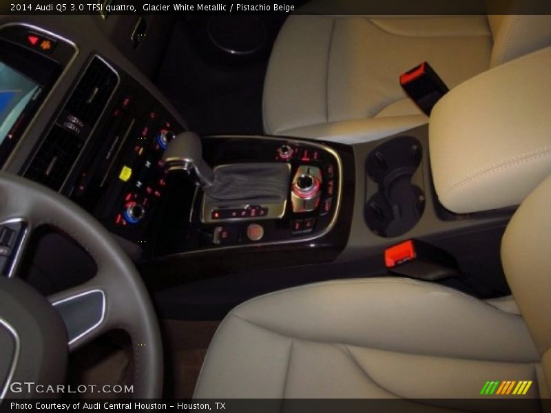 Glacier White Metallic / Pistachio Beige 2014 Audi Q5 3.0 TFSI quattro