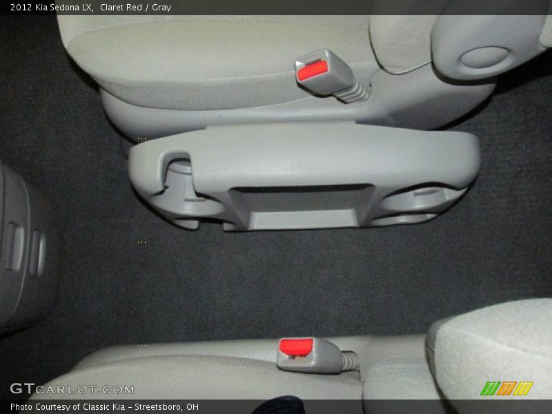 Claret Red / Gray 2012 Kia Sedona LX