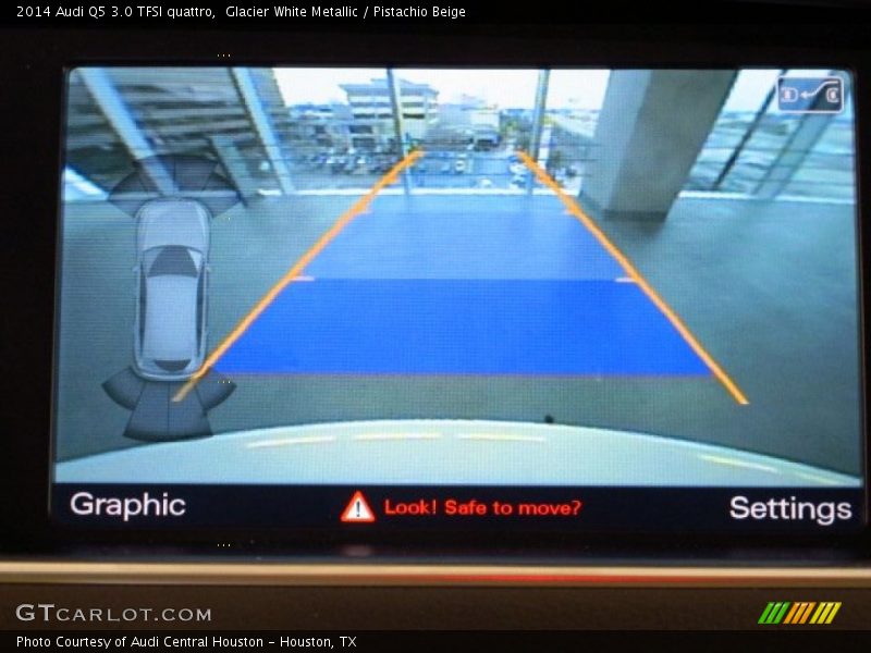Glacier White Metallic / Pistachio Beige 2014 Audi Q5 3.0 TFSI quattro