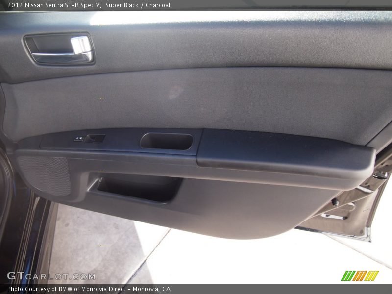 Super Black / Charcoal 2012 Nissan Sentra SE-R Spec V