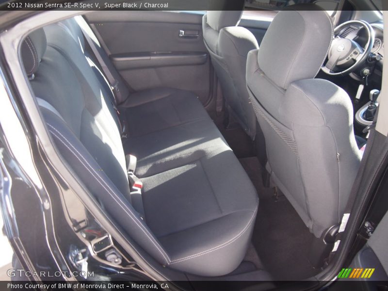 Rear Seat of 2012 Sentra SE-R Spec V