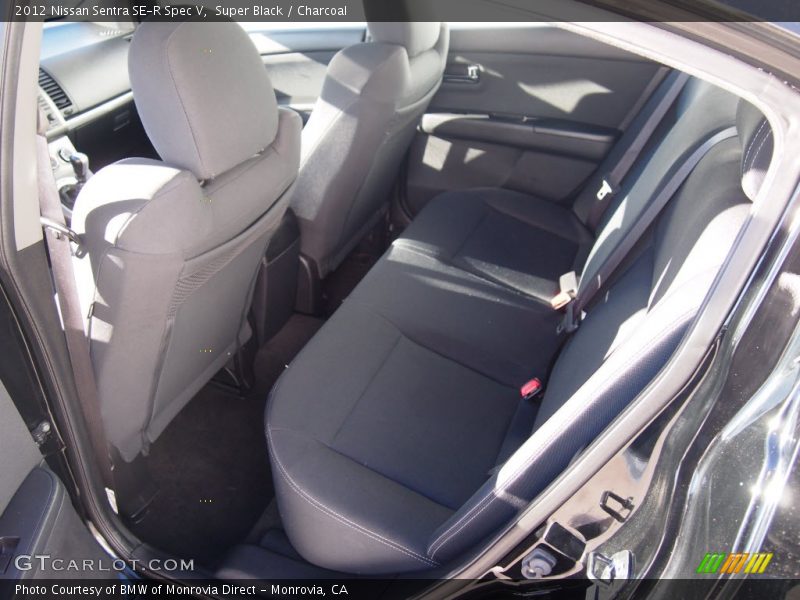 Rear Seat of 2012 Sentra SE-R Spec V