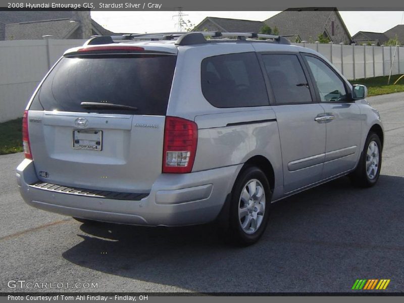 Stardust Silver / Gray 2008 Hyundai Entourage GLS