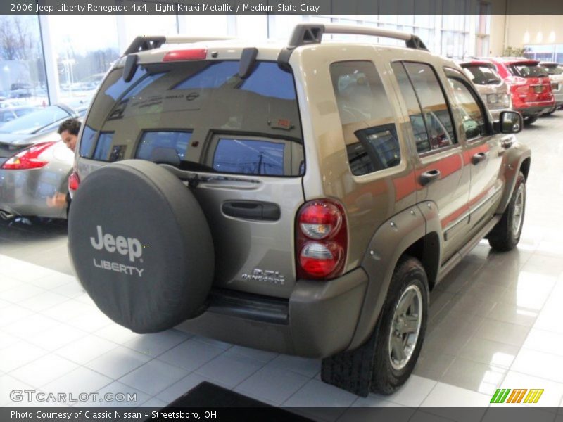 Light Khaki Metallic / Medium Slate Gray 2006 Jeep Liberty Renegade 4x4