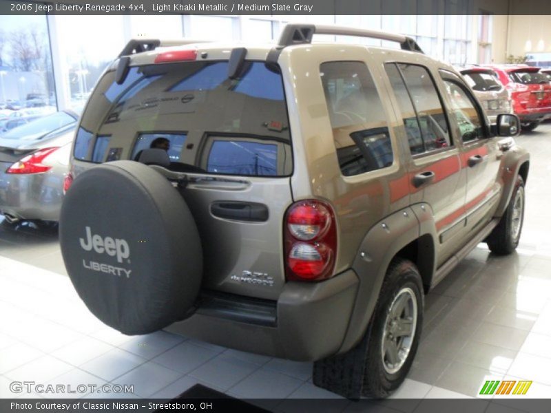 Light Khaki Metallic / Medium Slate Gray 2006 Jeep Liberty Renegade 4x4