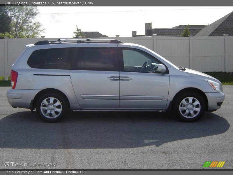 Stardust Silver / Gray 2008 Hyundai Entourage GLS