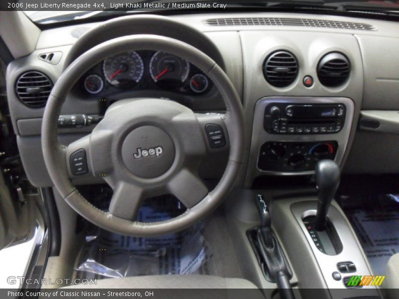 Light Khaki Metallic / Medium Slate Gray 2006 Jeep Liberty Renegade 4x4