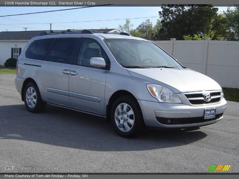 Stardust Silver / Gray 2008 Hyundai Entourage GLS