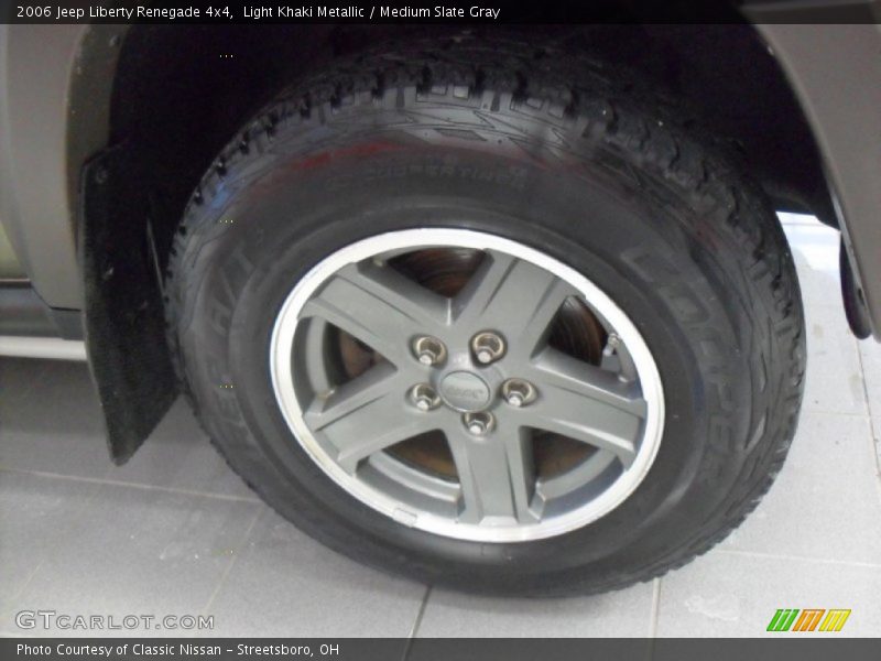 Light Khaki Metallic / Medium Slate Gray 2006 Jeep Liberty Renegade 4x4