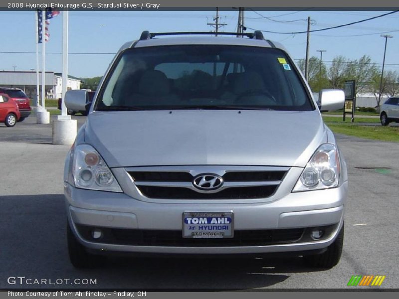 Stardust Silver / Gray 2008 Hyundai Entourage GLS