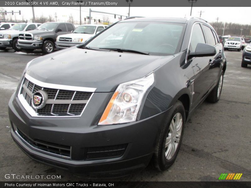 Gray Flannel / Titanium/Ebony 2010 Cadillac SRX 4 V6 AWD