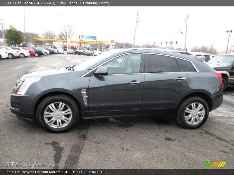 Gray Flannel / Titanium/Ebony 2010 Cadillac SRX 4 V6 AWD