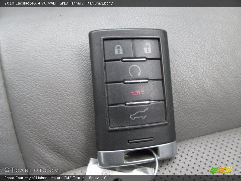 Gray Flannel / Titanium/Ebony 2010 Cadillac SRX 4 V6 AWD