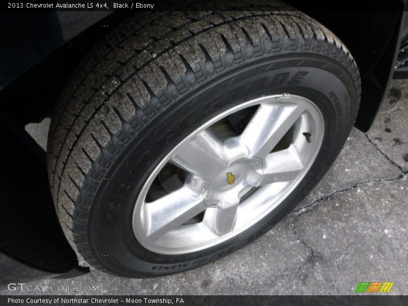 Black / Ebony 2013 Chevrolet Avalanche LS 4x4