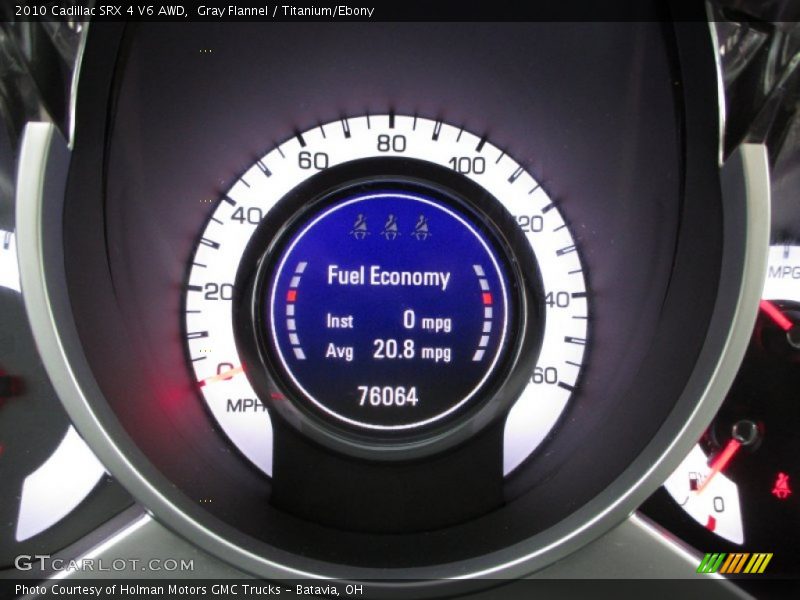 Gray Flannel / Titanium/Ebony 2010 Cadillac SRX 4 V6 AWD