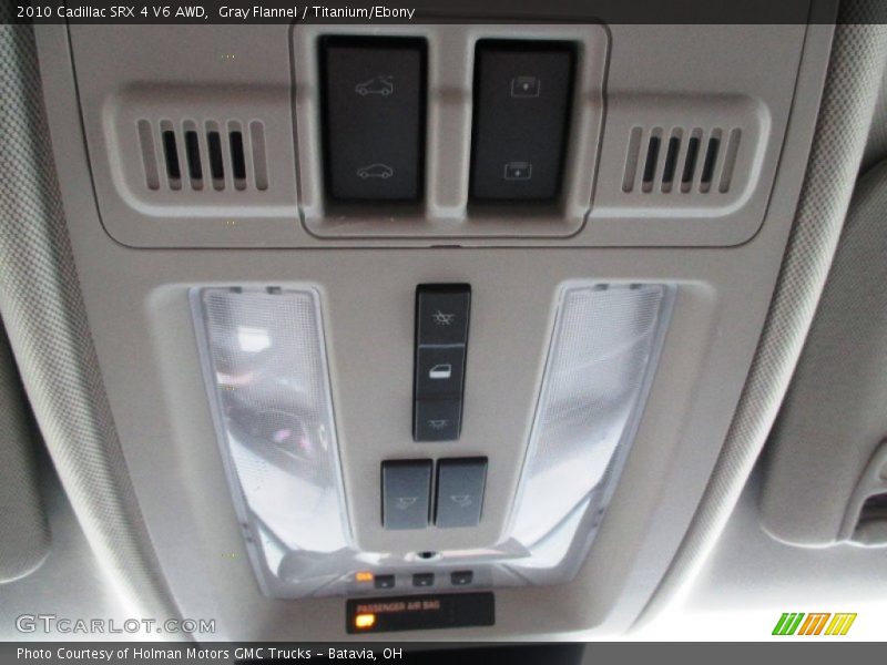 Gray Flannel / Titanium/Ebony 2010 Cadillac SRX 4 V6 AWD