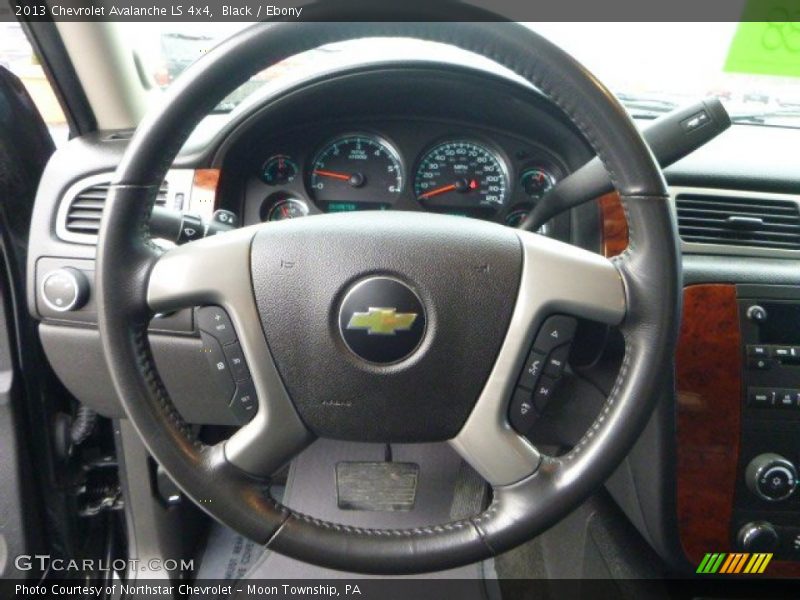 Black / Ebony 2013 Chevrolet Avalanche LS 4x4