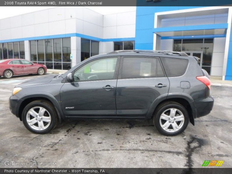 Flint Mica / Dark Charcoal 2008 Toyota RAV4 Sport 4WD