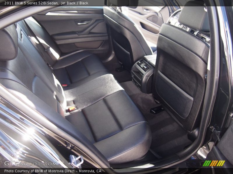 Jet Black / Black 2011 BMW 5 Series 528i Sedan