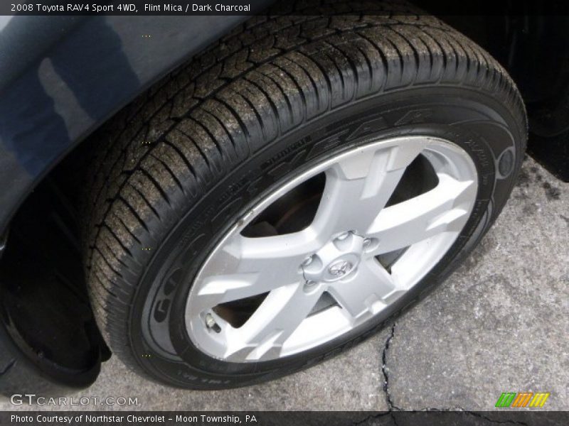Flint Mica / Dark Charcoal 2008 Toyota RAV4 Sport 4WD