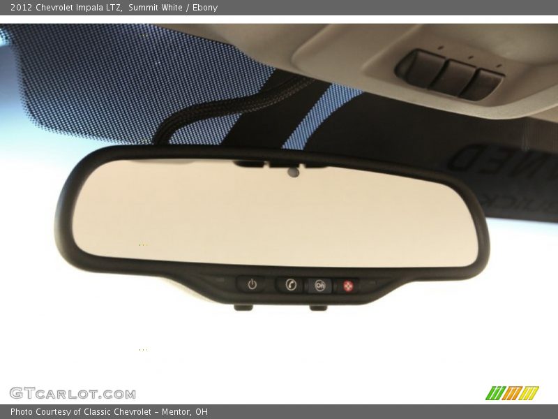Summit White / Ebony 2012 Chevrolet Impala LTZ