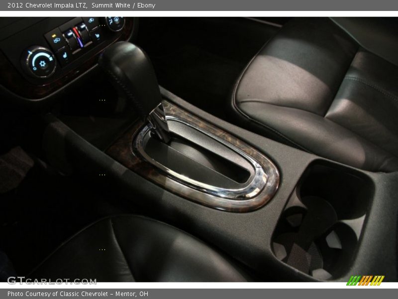 Summit White / Ebony 2012 Chevrolet Impala LTZ