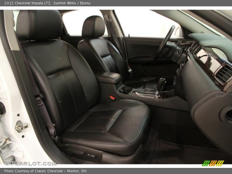 Summit White / Ebony 2012 Chevrolet Impala LTZ