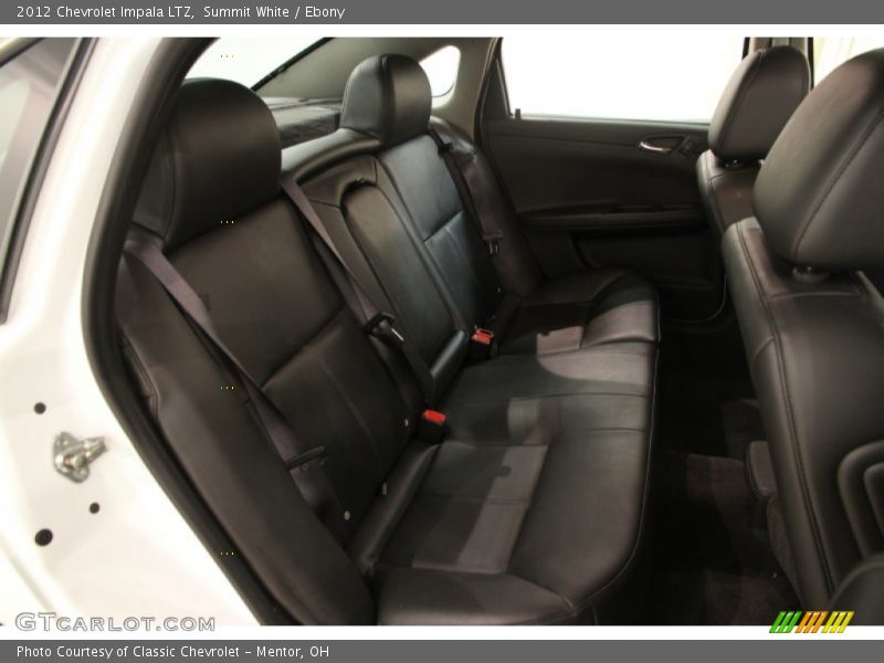 Summit White / Ebony 2012 Chevrolet Impala LTZ