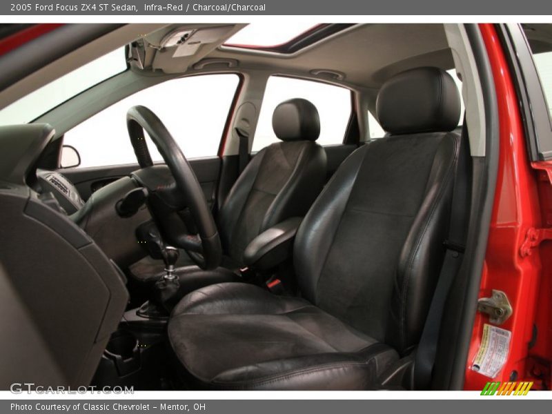 Front Seat of 2005 Focus ZX4 ST Sedan