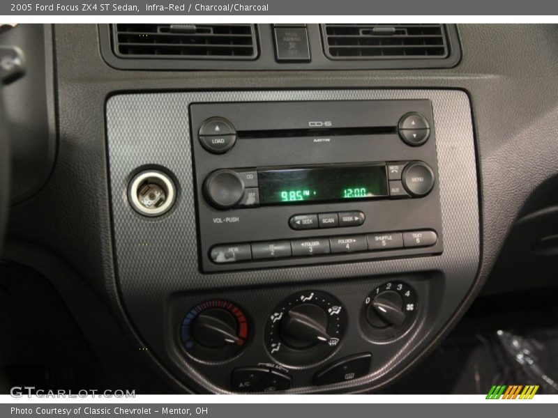 Infra-Red / Charcoal/Charcoal 2005 Ford Focus ZX4 ST Sedan