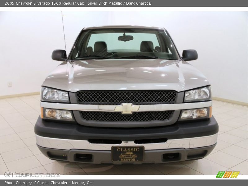 Silver Birch Metallic / Dark Charcoal 2005 Chevrolet Silverado 1500 Regular Cab
