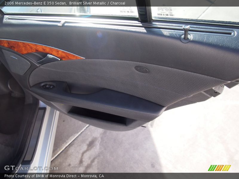 Brilliant Silver Metallic / Charcoal 2006 Mercedes-Benz E 350 Sedan