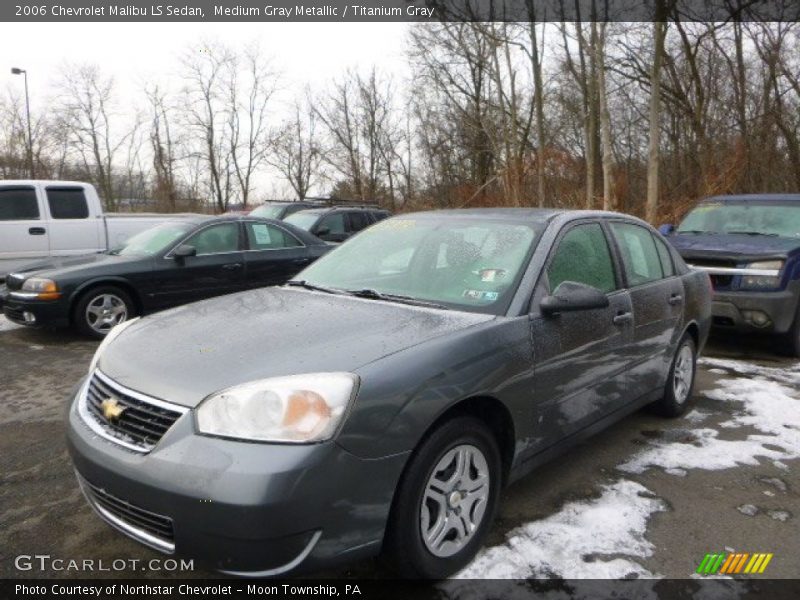 Medium Gray Metallic / Titanium Gray 2006 Chevrolet Malibu LS Sedan