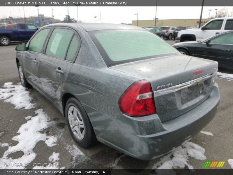 Medium Gray Metallic / Titanium Gray 2006 Chevrolet Malibu LS Sedan