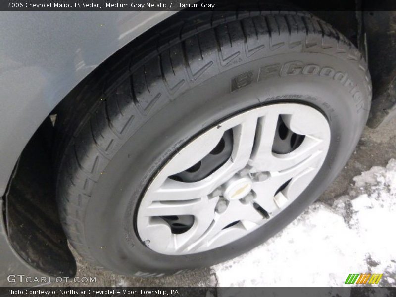 Medium Gray Metallic / Titanium Gray 2006 Chevrolet Malibu LS Sedan