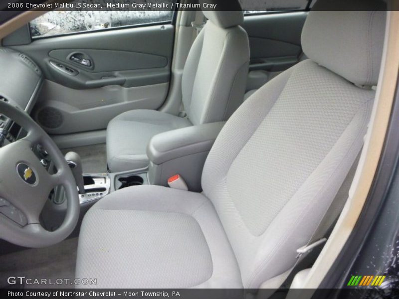 Medium Gray Metallic / Titanium Gray 2006 Chevrolet Malibu LS Sedan