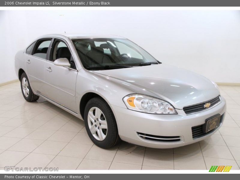 Silverstone Metallic / Ebony Black 2006 Chevrolet Impala LS