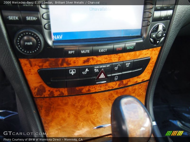 Brilliant Silver Metallic / Charcoal 2006 Mercedes-Benz E 350 Sedan