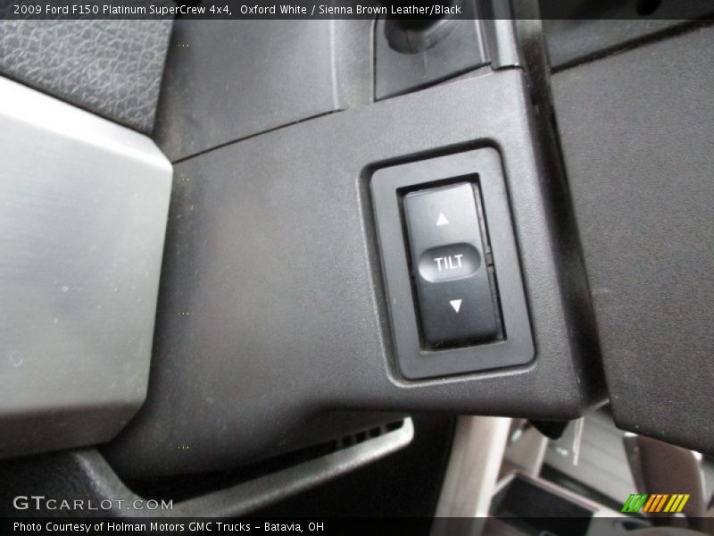 Oxford White / Sienna Brown Leather/Black 2009 Ford F150 Platinum SuperCrew 4x4